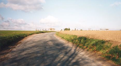 Road to the cemetery