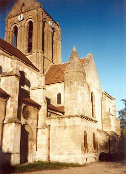 The church at Auvers