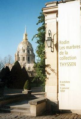 Entrance to Rodin Museum