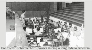 Schermerhorn Fidelio rehearsal